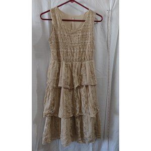 Small tank dress, worn once, lacy ruffles, Mystrre